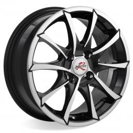 X`trike RST R035 6x15 PCD4x100 ET48 DIA 54.1  BK/FP